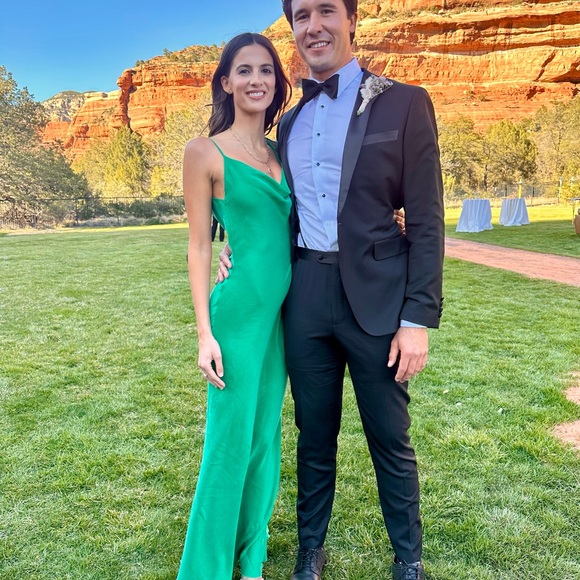 Rat & Boa Ophelia Green Dress - Picture 5 of 6